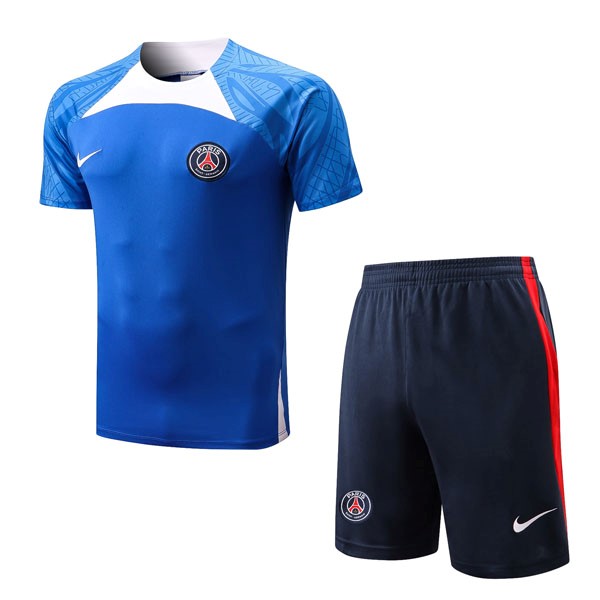 Trainingsshirt PSG Komplett-Set 2022-2023 Blau 2